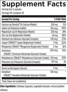 Complete Mineral Complex 90 vegetarian caps