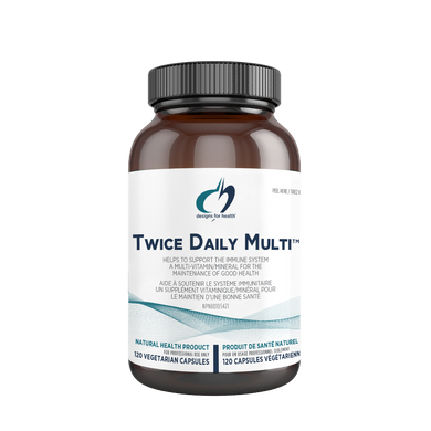 Twice Daily Multi 120 Capsules